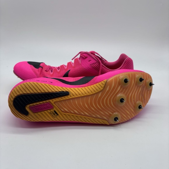 Nike Men's Size 7.5 Zoom Rival Sprint Spikes Pink DC8753-600 - Picture 7 of 8